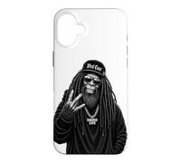 West Coast Sasquatch Rapper Urban Street Style Bigfoot Case for iPhone 16 Plus