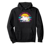 West Coast Surf Club 70s Retro Retriever Dog Pullover Hoodie