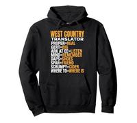 West Country Accent Translator Funny Bristol Exeter Plymouth Pullover Hoodie