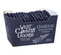 West Country Legends Charcoal Biscuits For Cheese 100G