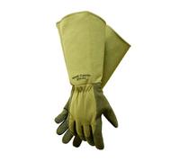 West County 054MM Gauntlet Rose Glove, Moss, Medium
