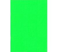 West Design - A3 Sketchbook, 140gsm, 40 White Pages, Stapled Laminated Neon Green Cover, Crisp, Acid Free Plain, Blank Paper, Sketch, Draw, Journal, Scrapbook, Pad, Notebook, Home, Art Supplies