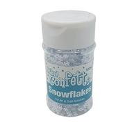 West Design West Confetti Snowflakes, White, 3.5 x 3.5 x 6 cm