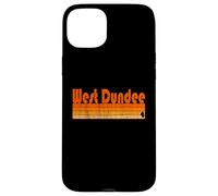 West Dundee, Illinois Retro 80s Style Case for iPhone 15 Plus