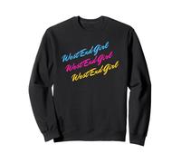 West End Girl in retro aesthetic Sweatshirt