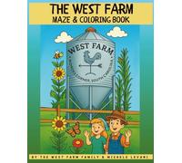 West Farm: Maze & Coloring Book