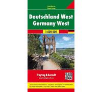 West Germany, Automap 1:500.000 by Freytag-Berndt Map Book