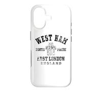 West Ham Borough of Newham East London England Black Aged Case for iPhone 17