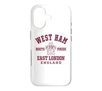West Ham Borough of Newham East London England Maroon Print Case for iPhone 17