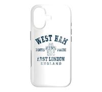 West Ham Borough of Newham East London England Navy Aged Case for iPhone 17