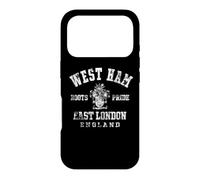 West Ham Borough of Newham East London England White Aged Case for iPhone 17 Pro