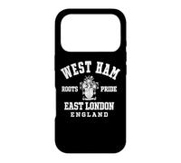 West Ham Borough of Newham East London England White Print Case for iPhone 17 Pro