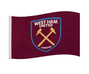 West Ham Core Crest Flag 5 x 3