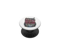 West Ham East London England Victorian Houses and Docks PopSockets Adhesive PopGrip