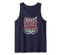 West Ham East London England Victorian Houses and Docks Tank Top