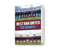 West Ham FC Football Birthday Card