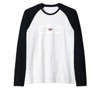 West Ham Town of East London, England UK Raglan Baseball Tee