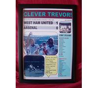 West Ham United 1 Arsenal 0 - 1980 FA Cup final - framed print