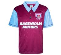 West Ham United 1995 Centenary Short Sleeve Shirt - Multi-Colour, X-Large