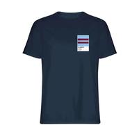 West Ham United Away Classic Football Shirt Colours Frame Men's T-Shirt - Navy / 3XL