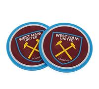 West Ham United F.C.. 2pk Coaster Set Official Merchandise