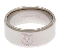West Ham United F.C. Band Ring Medium Official Merchandise