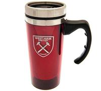 West Ham United F.C. West Ham United FC Football Team Aluminium Travel Journey Mugs with Handle, One Size, Claret