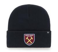 West Ham United FC Cuff Knit Black 47 Brand Beanie