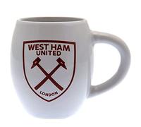 West Ham United FC EPL Premier League Football Team Crest Coffee White Tea Tub Mug