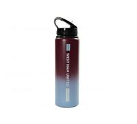 West Ham United Fc Fade Aluminium Water Bottle Maroon/blue (One Size)