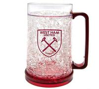 Official WEST HAM UNITED fc home style plastic freezer tankard