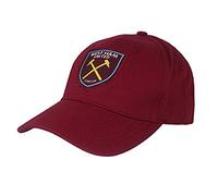 West Ham United FC Hammers Adult Baseball Cap - Burgundy