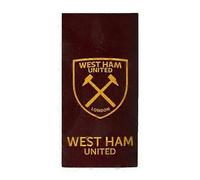 West Ham United Fc Jacquard Towel Claret Red/sky Blue (One Size)