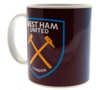 West Ham United Fc Large Crest Mug Claret (One Size)