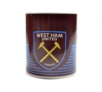 West Ham United Fc Linear Mug Claret Red/sky Blue (One Size)