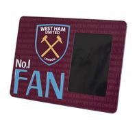 West Ham United FC No. 1 Fan Photo Frame in Dark Red West Ham United FC Dark Red