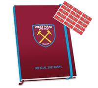 West Ham United FC Official 2027 A5 Diary with Free Stickers