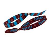 West Ham United FC West Ham Festival Wristbands Two Pack Bracelet, Adults, Unisex, Multicoloured (Multicoloured), One Size