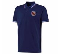 West Ham United Mens Polo Shirt, Official West Ham Football Crest Polo, Mens Hammers Crest Shirt, WHU Supporters Top (UK, Alpha, S, Regular, Regular) Multicolor