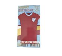West Ham United Official open Birthday Card