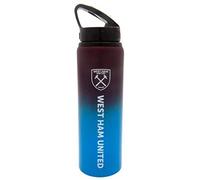 West Ham United Utd Fc Aluminium Sports Water Drinks Bottle Fade Design XL