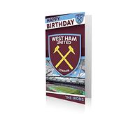WEST HAM WH001 Crest Birthday Card
