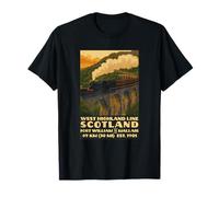 West Highland Line Rail Train T-Shirt