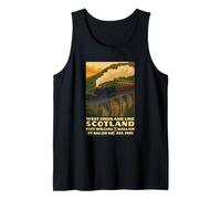West Highland Line Rail Train Tank Top