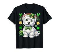 West Highland Terrier Cute Irish St. Patrick's Day Dog T-Shirt
