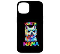 West Highland Terrier Lover Mama Pop Art Cool Westie Dog Mom Case for iPhone 13
