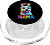 West Highland Terrier Lover Mama Pop Art Cool Westie Dog Mom PopSockets PopGrip for MagSafe