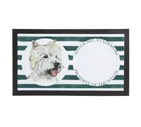 West Highland Terrier Pet Bowl Mat - Anti-Slip Dog Feeding Mat, Food & Water Pet Accessories - 44 x 25cm