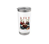 West Highland Terriers Reading Robert Burns Poetry Stainless Steel Insulated Tumbler