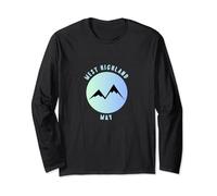 West Highland Way Highlands Scotland long distance hiking trail Glencoe Long Sleeve T-Shirt